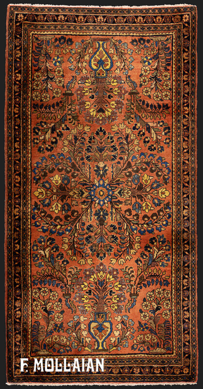 قالیچه کوچک ساروق آنتیک ایرانی کد:۵۱۱۶۹۱۷۳
